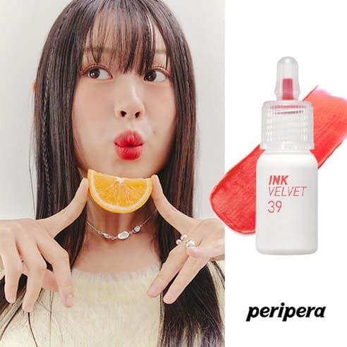 PeriPera ink the velvet Kiyo Paris cute makeup coréen
