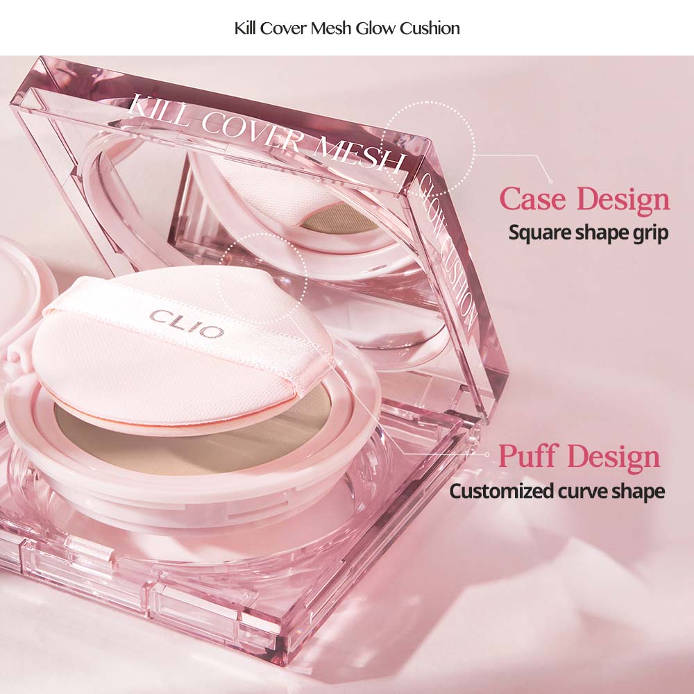 CLIO - Kill Cover Mesh Glow Cushion + Refill (Set)