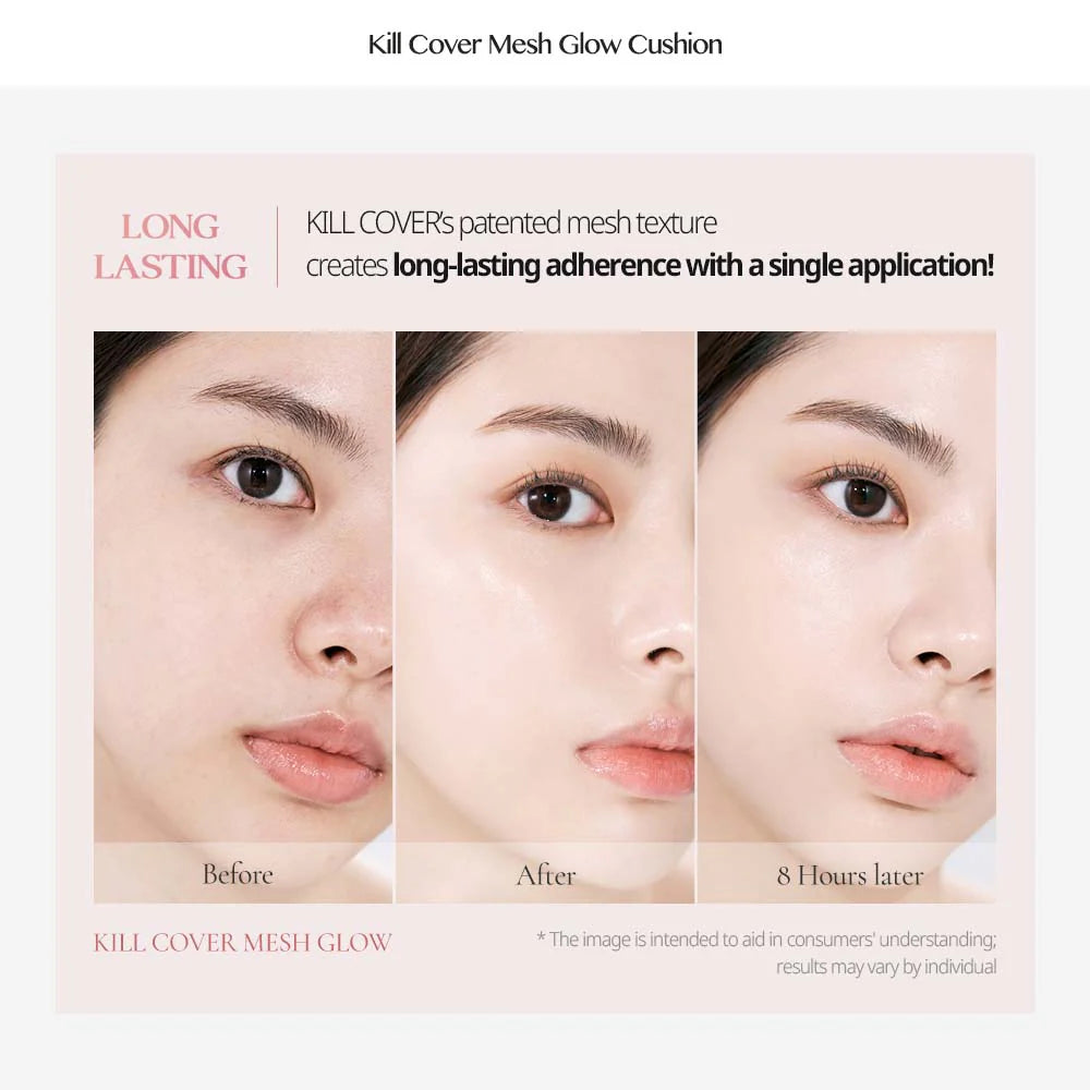 CLIO - Kill Cover Mesh Glow Cushion + Refill (Set)